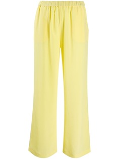 Aspesi flared silk trousers