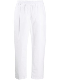 Aspesi elasticated cropped trousers