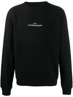 Maison Margiela flip logo sweatshirt