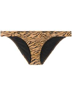 ViX tiger print hardware detail bikini bottoms