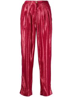 Forte Forte glitter patterned cropped trousers