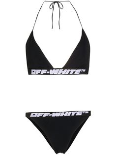 Off-White бикини с логотипом