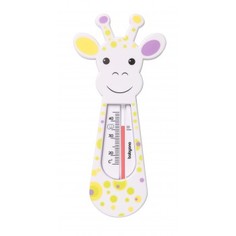 Термометр для купания BabyOno Жирафик, цвет: белый