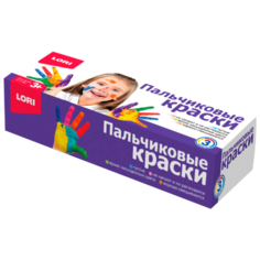LORI Пальчиковые краски 3 цвета