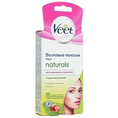 Veet Восковые полоски Natural с