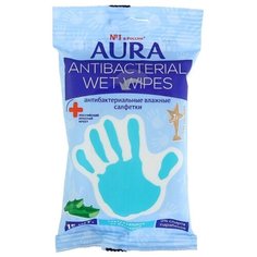 Влажные салфетки Aura