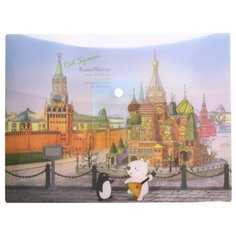 Папка-конверт на кнопке Москва Comix