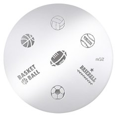 Трафарет Konad M52 5.6 х 5.6 см