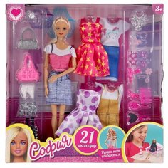 Кукла Карапуз София 4 платья и