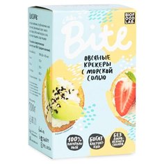 Крекеры Bite Овсяные с морской солью, 200 г