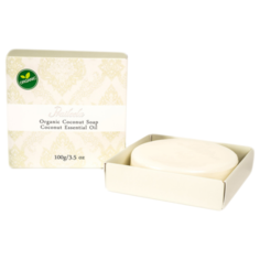Мыло кусковое Praileela Organic Кокосовое, 100 г