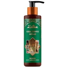 Zeitun шампунь Herbal Anti-Age 200 мл с дозатором Зейтун