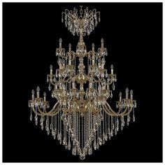 Люстра Bohemia Ivele Crystal 7218 72118/20+10+5/520/3d B G Y1, E14, 1400 Вт