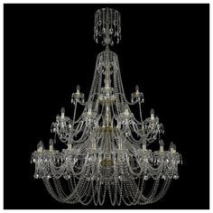 Люстра Bohemia Art Classic 11.11.20+10+5.530.3d.XL-198.Gd.Sp, E14, 1400 Вт