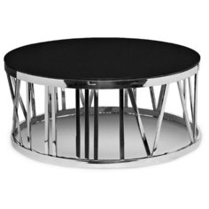 Столик Garda Decor GY-CT7737, d: 100 см, черный