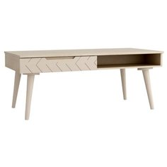 Столик R-Home Сканди, ДхШ: 110 х 60 см, жемчуг