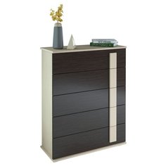 Комод МФ Мастер Ренцо-24 , размер: 80х35 см , цвет: дуб молочный/венге