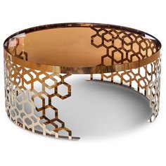 Столик Garda Decor 13RXCT8012, d: 90 см, золото