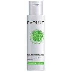Гель для рук Evolut антисептический с наночастицами серебра и витамином E 100 мл