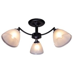 Люстра IMEX MD.1092-3-S BK+CH, E27, 180 Вт