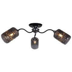 Люстра IMEX MD.3596-3-S BK+CH, E27, 180 Вт