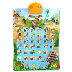 Электронный плакат Veld Co Умный Я. Обучающий плакат. Азбука