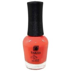Лак Parisa Ballet, 16 мл, оттенок №63 коралловый неон матовый