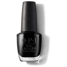 Лак OPI Nail Lacquer Classics, 15 мл, оттенок black onyx
