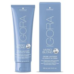 Schwarzkopf Professional Igora Vario Blond осветляющий крем для волос Cream lightener, 250 мл