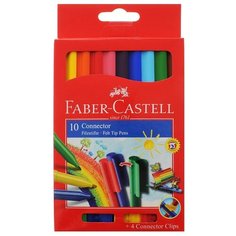 Faber-Castell Фломастеры с клипом 10 шт.