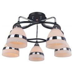 Люстра ESCADA 056/5PL Wenge/Chrome, E14, 300 Вт