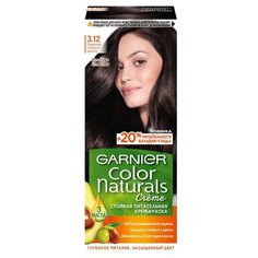 GARNIER Color Naturals стойкая питательная крем-краска для волос, 3.12, Ледяной темный шатен