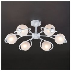 Люстра Eurosvet Camomile 70089/6 белый с серебром, G9, 240 Вт