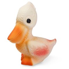 Игрушка для ванной ОГОНЁК Пеликан (С-922) белый/оранжевый
