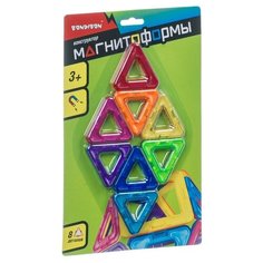 Магнитный конструктор BONDIBON Магнитоформы ВВ4399 8 треугольников