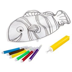 Игрушка для ванной BONDIBON Рыбка (ВВ2565) белый