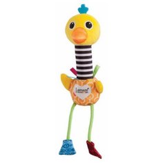 Погремушка Lamaze Веселый страус желтый