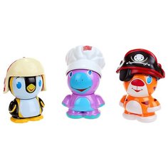 Интерактивная развивающая игрушка Bright Starts Магнитные друзья (9323) оранжевый/фиолетовый/черный/белый