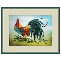 Galla Collection Набор для вышивания бисером Петушок 45 х 32 см (А407)