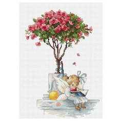 Luca-S Набор для вышивания Розы, 18 х 29.5 см, B1115