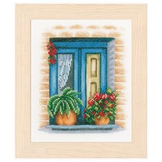 Lanarte Набор для вышивания Blue window 18 х 21 см (PN-0167121)