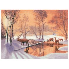Heritage Набор для вышивания Через ручей, 31 x 23 см (JCSN1085E)
