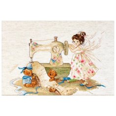 Luca-S Набор для вышивания Фея-рукодельница, 29 x 19.5 см, B1116