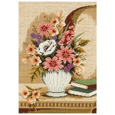 Schaefer Набор для вышивания гобелена Ваза с цветами 35 x 50 см (411/50)