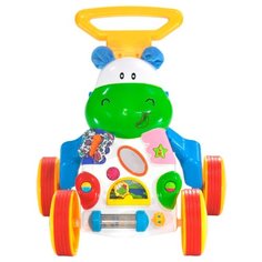 Каталка-ходунки everflo Happy Hippo (HS0287737) со звуковыми эффектами многоцветный