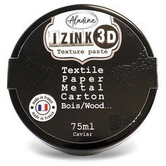 Паста Efco IZINK 3D на водной основе 75 мл caviar