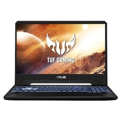 Ноутбук ASUS TUF Gaming FX505DT-BQ140T (AMD Ryzen 7 3750H 2300MHz/15.6"/1920x1080/8GB/512GB SSD/DVD нет/NVIDIA GeForce GTX 1650 4GB/Wi-Fi/Bluetooth/Windows 10 Home) 90NR02D1-M04460 серый