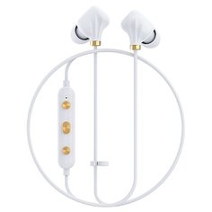 Беспроводные наушники Happy Plugs Ear Piece II white/gold