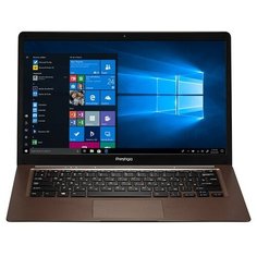 Ноутбук Prestigio Ноутбук Prestigio SmartBook 141 C3 (Intel Atom x5 Z8350 1440MHz/14.1"/1366x768/2GB/64GB eMMC/DVD нет/Intel HD Graphics 400/Wi-Fi/Bluetooth/Windows 10 Home) PSB141C03BGH_DB_CIS темно-коричневый