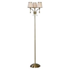 Торшер BRIZZI MA 01625F/003 Bronze Cream 120 Вт
